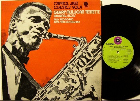 Mulligan, Gerry - Walking Shoes - Vinyl LP Record - Capitol Jazz Classics - Mono - Norvo, Hasselgard