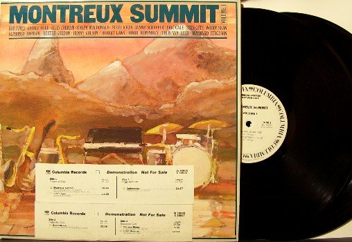 Montruex Summit Volume 1 Vinyl LP 2 Record Set - Jazz - White Label Promo DJ Timing Strip