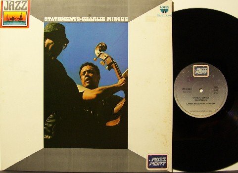 Mingus, Charles - Statements - Vinyl LP Record - Jazz - Italian Pressing