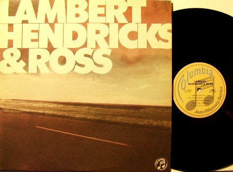 Lambert Hendricks & Ross - High Flying With (re-issue) - Vinyl LP Record - Promo - Jazz