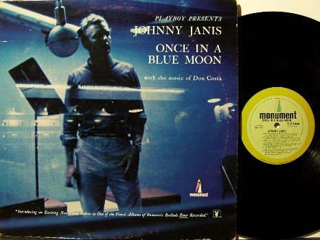 Janis, Johnny - Vinyl LP Record - Jazz - Playboy Playmate Ellen Stratton Photo- Hugh Hefner Produced