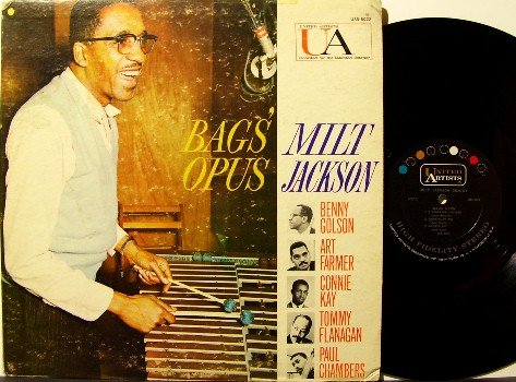Jackson, Milt - Bags' Opus - Vinyl LP Record - Jazz - Art Farmer, Paul Chambers, etc