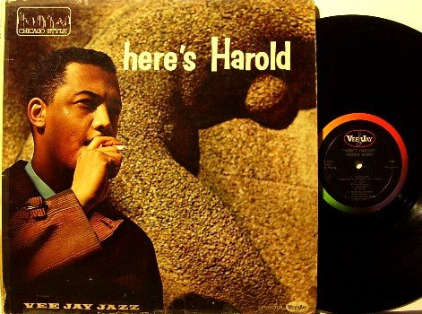 Harris, Harold - Here's Harold - Vinyl LP Record - Mono Vee Jay Jazz