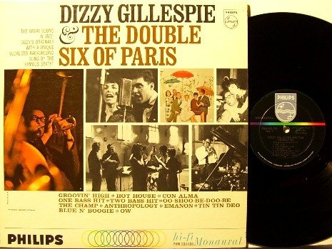 Gillespie, Dizzy - & The Double Six Of Paris - Vinyl LP Record - 6 - Mono - Jazz - Bud Powell, Moody