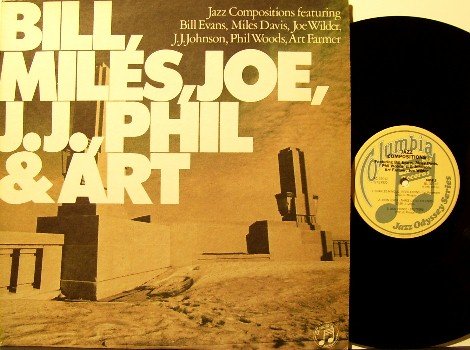 Evans, Bill + Miles, Jo, JJ, Phil & Art - Outstanding Jazz Compositions - Vinyl LP Record - Promo