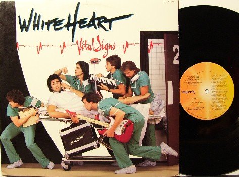 White Heart - Vital Signs - LP Record - Contemporary Christian - Whiteheart