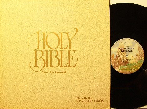 Statler Brothers - Holy Bible New Testament - LP Record - Country Gospel
