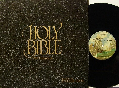 Statler Brothers - Holy Bible Old Testament - LP Record - Country Gospel