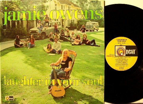 Owens, Jamie- Laughter In Your Soul - Vinyl LP Record - 2nd Chapter Of Acts - Hippie Folk Xian