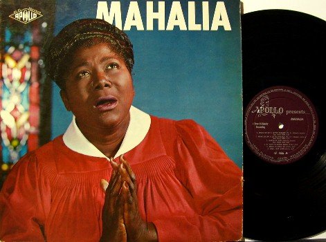 Jackson, Mahalia - Mahalia - Vinyl LP Record - 1960 Mono Apollo Label - Spiritual Gospel