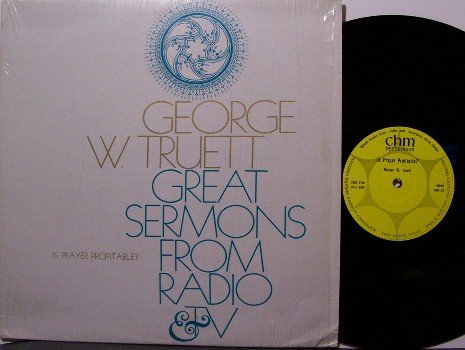 Truett, George W. - Is Prayer Profitable - Vinyl LP Record - Spoken Word Gospel