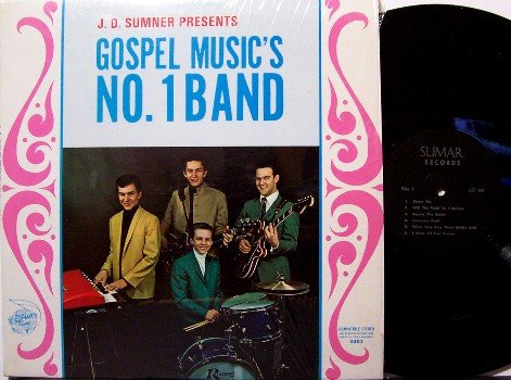 Sumner, J.D. Presents Gospel Music's No. 1 Band - The Stamps - LP Vinyl Record - Christian