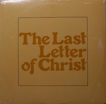 Richards, H.M.S. - Last Letter Of Christ - Sealed Vinyl LP Record - Ellen G. White - Adventist