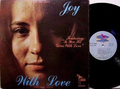 McGuire, Joy - With Love - Vinyl LP Record - Christian Gospel