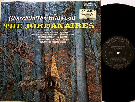 Jordanaires, The - Church In The Wildwood - Vinyl LP Record - Country Folk Gospel