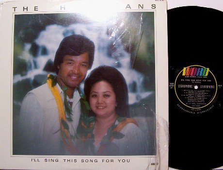 Hawaiians, The - I'll Sing This Song For You - Vinyl LP Record - Christian Gospel