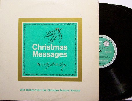 Eddy, Mary Baker - Christmas Messages - 2 Vinyl LP Record Set + Booklet - Christian Science