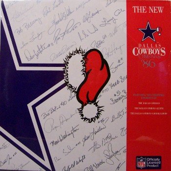 Dallas Cowboys Christmas Favorites 1986 - Sealed Vinyl LP Record - NFL Football Sports