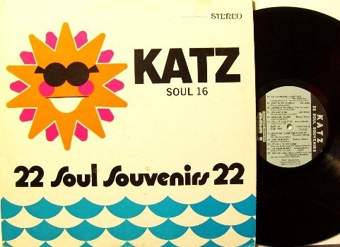 KATZ Philadelphia Radio Station - 22 Soul Souvenirs - Vinyl LP Record - R&B