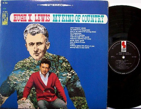 Lewis, Hugh X - My Kind Of Country - Vinyl LP Record