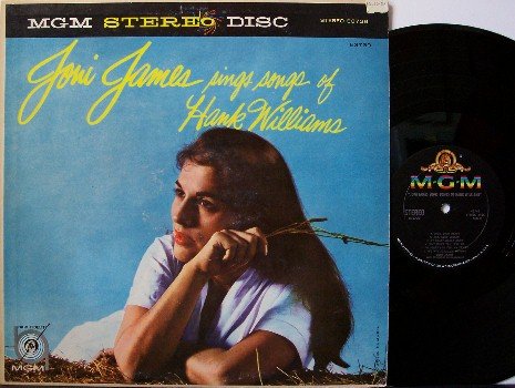James, Joni - Sings Songs Of Hank Williams - Vinyl LP Record - Country