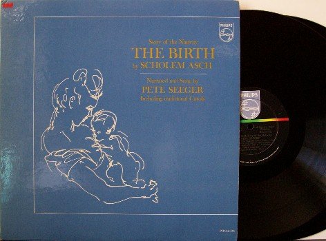 Seeger, Pete - Story Of Nativity: The Birth - 2 Vinyl LP Record Set - Folk