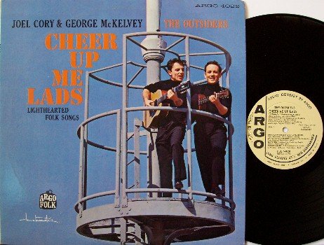 Outsiders, The - Cheer Me Up Lads - Vinyl LP Record - White Label Promo - Folk