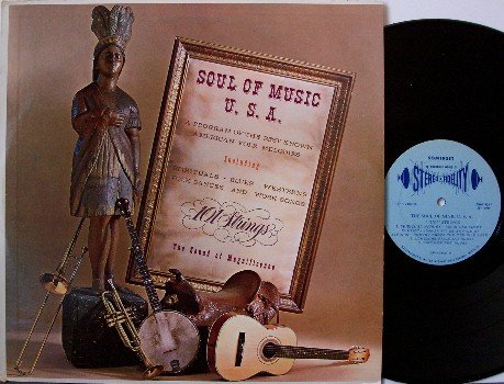 One Hundred One Strings - Soul Of Music USA - Vinyl LP Record - 101 - Folk