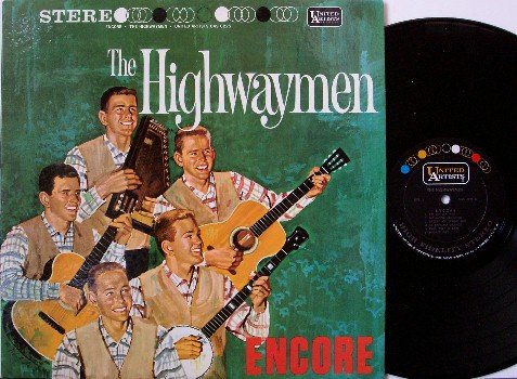 Highwaymen, The - Encore - Vinyl LP Record - Folk