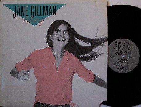 Gillman, Jane - Pick It Up - Vinyl LP Record - 1986 with Lyle Lovett - Folk Blues Cajun Rock