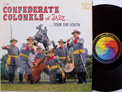 Confederate Colonels Of Jazz - Tour The South - Vinyl LP Record - Jazz Folk