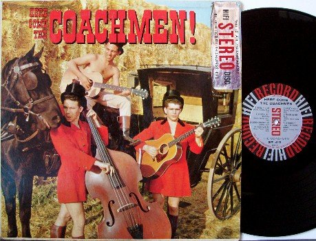 Coachmen, The - Here Come The Coachmen - Vinyl LP Record - Great Cover - San Francisco Folk