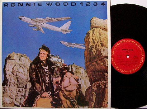 Wood, Ron - 1234 - Vinyl LP Record - Promo - Rock