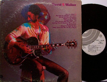 Walker, David T. - Vinyl LP Record - Promo - Guitar - Rock