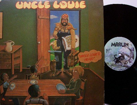 Uncle Louie - Uncle Louie's Here - Vinyl LP Record - R&B Funk