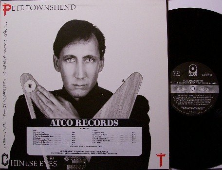 Townshend, Pete - Chinese Eyes - Vinyl LP Record - Promo - The Who - Townsend - Rock