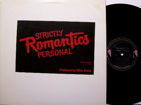 Romantics - Strictly Personal - Vinyl LP Record - White Label Promo Only Radio Pressing - Rock