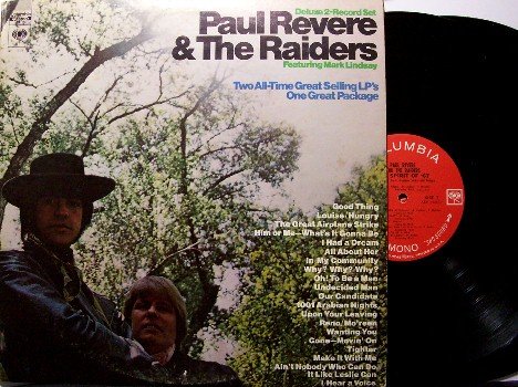 Revere, Paul & The Raiders - 2 Vinyl LP Record Set - Revolution / Spirit Of '67 - Rock