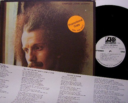 Quarto, Charles John - Vinyl LP Record - White Label Promo - with Insert - Poetry - Rock