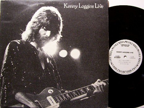 Loggins, Kenny - Live - Promo Only 12" Vinyl LP Record - Rock