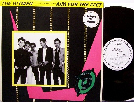 Hitmen, The - Aim For The Feet - White Label Promo - Vinyl LP Record - Rock