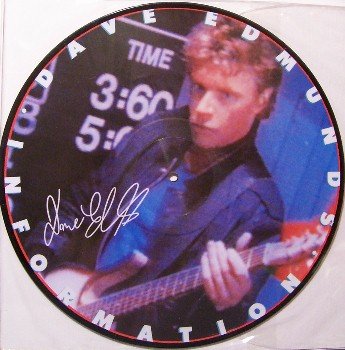 Edmunds, Dave - 12" Vinyl LP Promo Only Picture Disc - 1983 - Rock