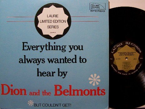 Dion & The Belmonts - Everything You Always Wanted To Hear - Vinyl LP Record - Rock