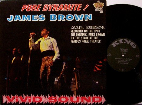 Brown, James - Pure Dynamite - Vinyl LP Record - King Mono - Black Label - R&B Soul