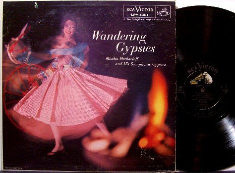Wandering Gypsies - Gypsy Music - Vinyl LP Record - Mischa Michaeloff - Odd Unusual