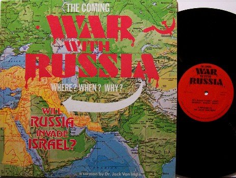 Van Impe, Dr. Jack - The Coming War With Russia - Vinyl LP Record - Odd Unusual