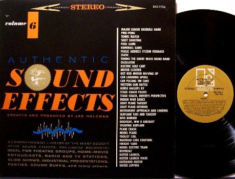 Sound Effects - Vinyl LP Record - Elektra Volume 6 - Odd Unusual