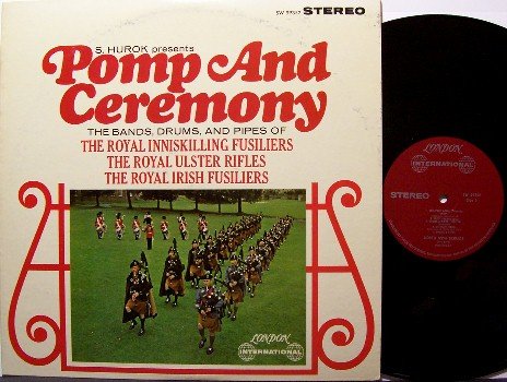 Pomp & Ceremony - Bagpipes Music - Vinyl LP Record - Military