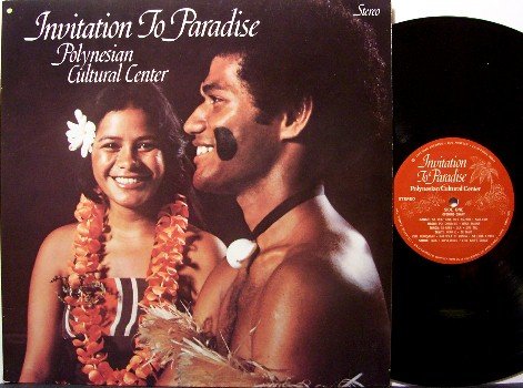 Polynesian Cultural Center - Welcome To Paradise - Vinyl LP Record - World Hawaii