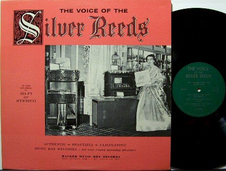 Music Box - The Voice Of The Silver Reeds - Vinyl LP Record - Hacker Box Collection - Odd Unusual